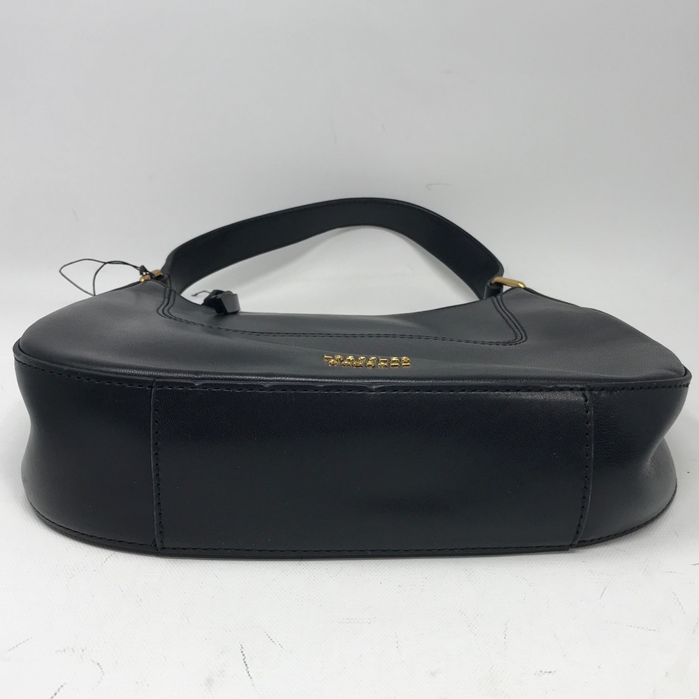 Loeffler Randall Greta Leather Shoulder Bag, Size M - Black/Gold Women's - Picture 14 of 16